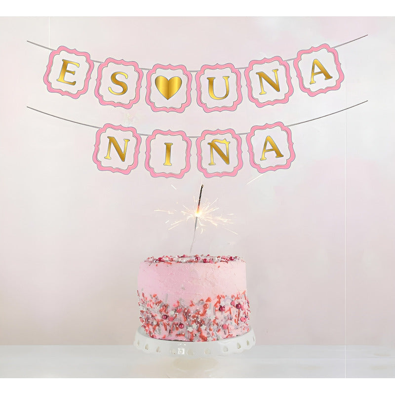 Guirnalda Revelacion De Genero Decoración Cotillon Fiestas