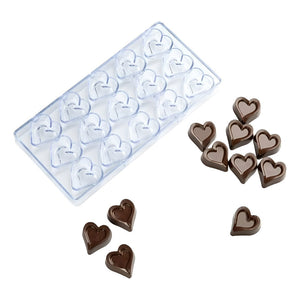 Moldes Para Chocolate Moldes De Policarbonato Corazones 3d