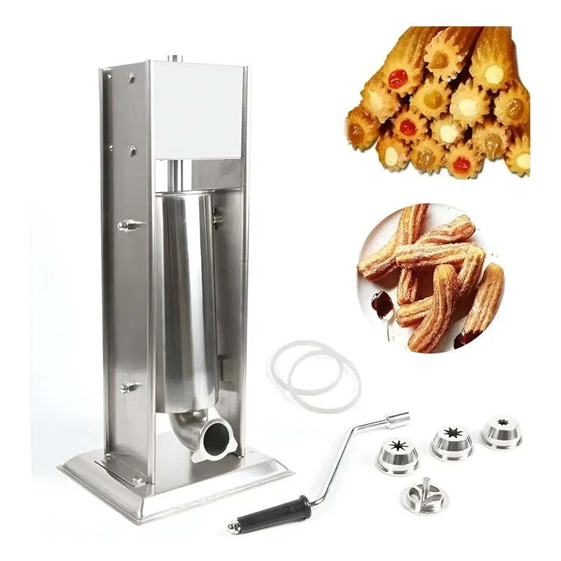 Churrera Industrial Maquina Churros Maquina De Churros 5l Plateado