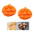 X2 Moldes Halloween Moldes Silicona Halloween De Calabaza 7 Pack X2 Naranja 7 Figuras Calabaza