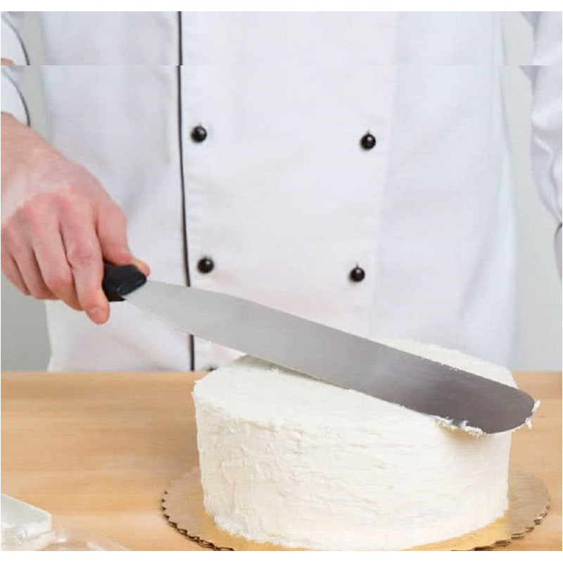 Espatula Cocina Espatula Repostera Espatula Para Alisar 38cm Gris (019)