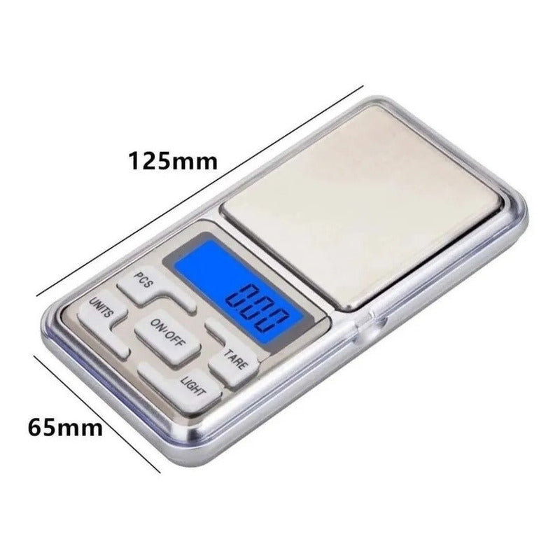 Balanzas Digitales  Gramera Pesa Pesa Balanza Gramera Cocina Plateado