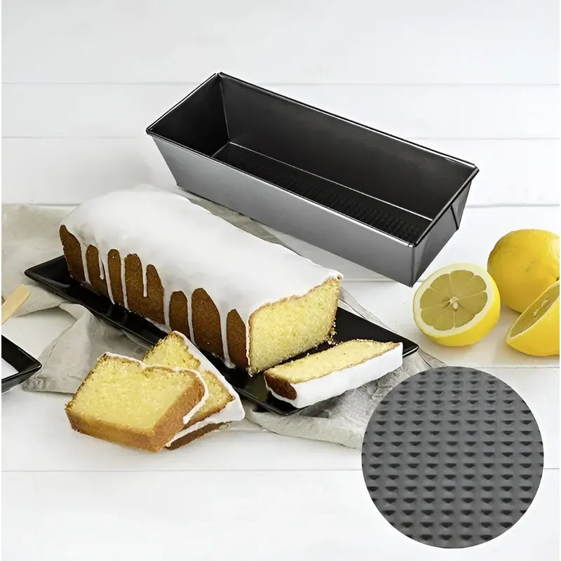 Molde Pan Molde Para Pan De Molde Rectangular Queque 35cm Gris Claro