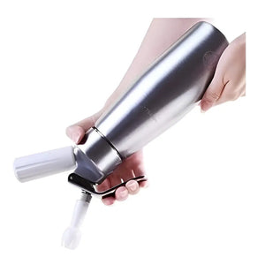Dispensador De Crema Batida Para Postres 500 Ml Sifon Crema Batida Dispensador Chantilly Sifon De Cocina Dispensador De Crema Batida Sifon Crema Batida Dispensador Chantilly Pasteleriuscl