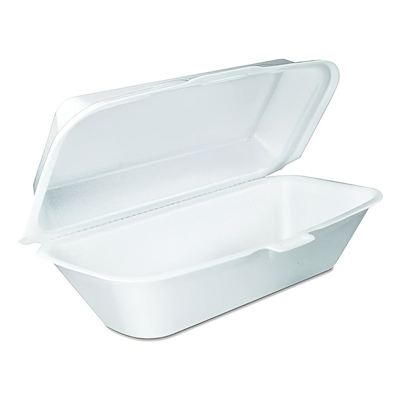 Envases De Plumavit Para Comida Porta Completo Pack 50und