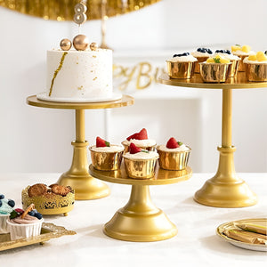 Set 3 Porta Cupcake Base Para Tortas Porta Tortas Exhibicion