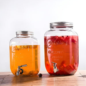 Jarro Para Jugos Dispensador De Bebidas Jarro De Vidrio 5l