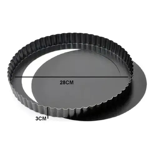 Pack X2 Moldes Desmontable Molde Desmontables Moldes 28cm Gris Claro