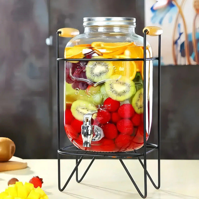 Dispensadores De Bebidas Dispensador De Jugos Con Atril 5l Dispensador Sobremesa Portatil Cocina Dispensador De Bebidas Recipiente Pasteleriuscl