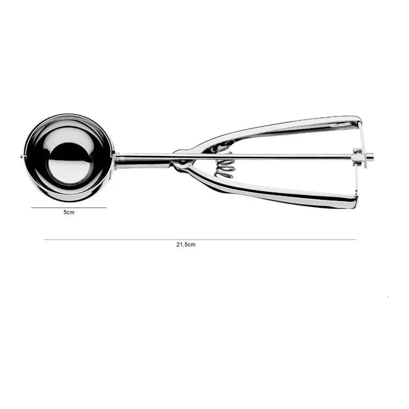 Cucharas Para Helado Cuchara Helado Cuchara De Helado 6 Y5cm Gris Claro
