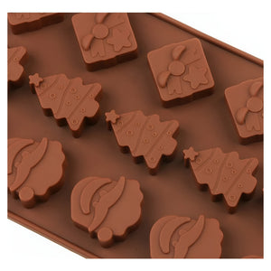 Moldes De Chocolate Molde De Silicona Molde De Navidad