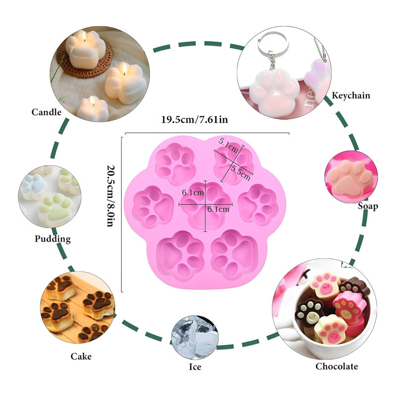 Moldes De Chocolate Moldes Chocolate Silicona Patitas Patas  Al Azar