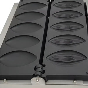 Maquina Para Waffles Wafleras Con Formas Wafles Vagina 2400w Gris / Maquina Waffles Vagina
