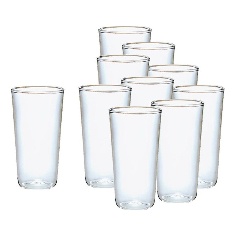 120 Set Vasos Desechables Vaso Plastico Vaso Acrilicos 300ml Transparente
