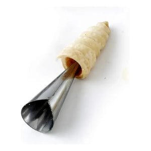 Pack X36 Cono Molde Para Cannoli Cachito Croissant Pan Danes Moldes De Cannoli Moldes Croissant Molde Para Pan Danes Cono Molde Para Cachito Molde De Croissant Accesorios Hornear Pasteleriuscl Gris