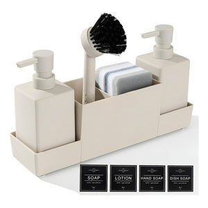 Porta Esponja Y Lavaloza Para Tu Cocina Escurridor Esponja Beige