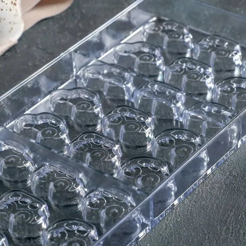 Moldes Policarbonato Molde Para Chocolate Molde Autos 24 Cav Transparente / Molde Policarbonato Autos 24 Cav