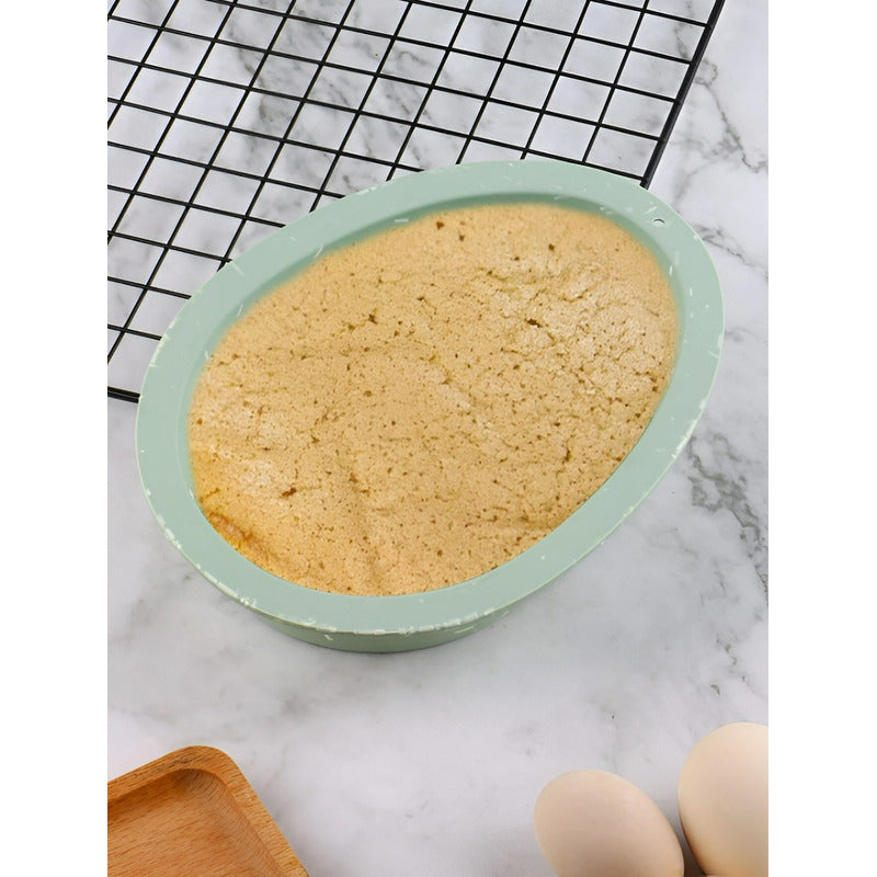 Molde Huevo De Pascua Molde De Chocolate Silicona Moldes   Multicolor