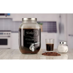 Dispensadores De Bebidas Jarro De Vidrio Jarra Sobremesa 8l