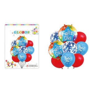 Globos Decoración De Cumpleaños Globos Feliz Dia Globo 0913