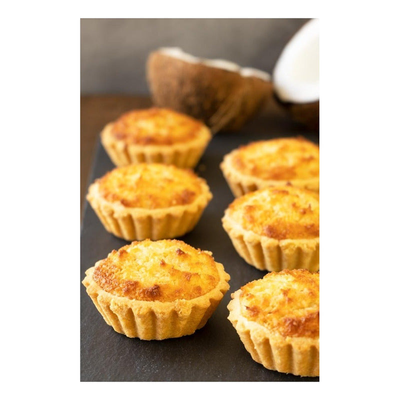 Moldes Tartas Moldes Tartaleta Desmontable Individual 8cm Gris Desmontable 08395