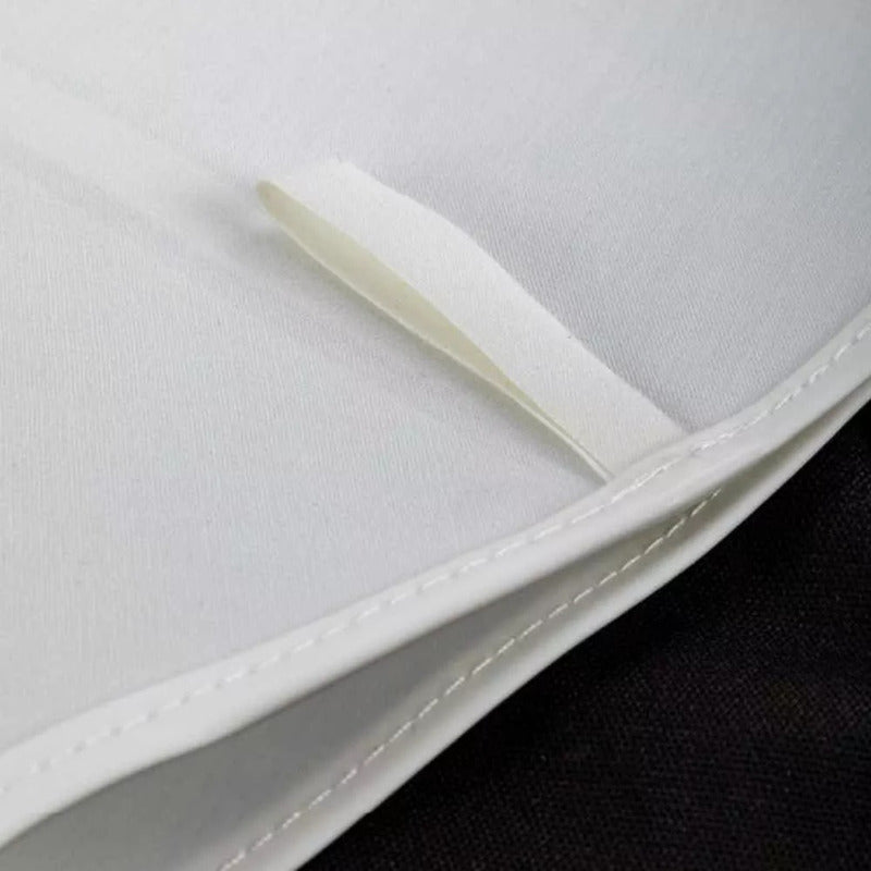 Pack 10 Manga Pastelera Profesional Tela Mangas De Tela 40cm Blanco