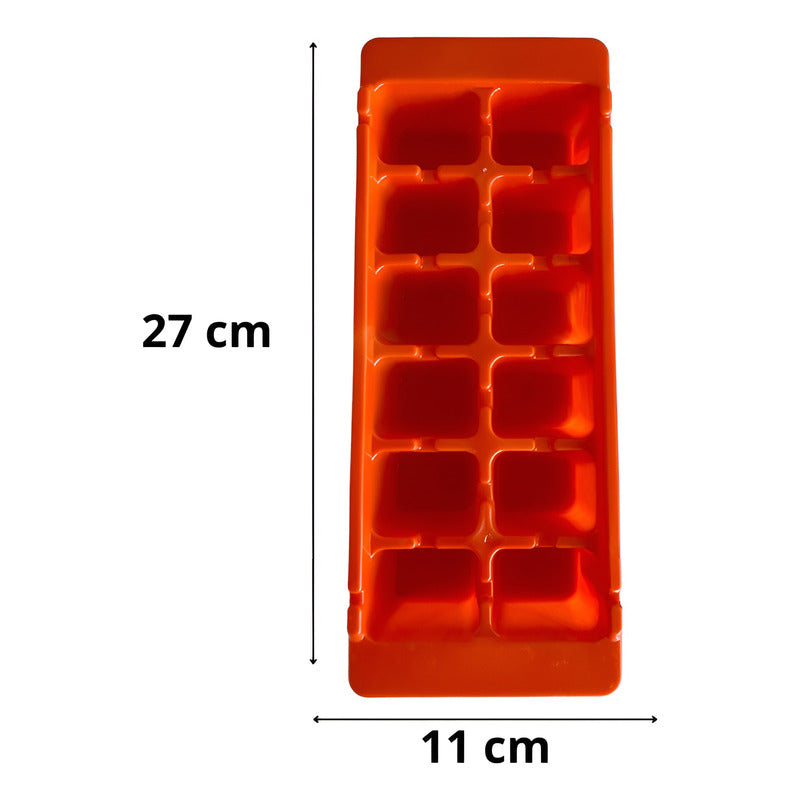 X6 Cubetas Hielo Cubetera Cubeta Hielo Molde Para Hielo 12c Al Azar