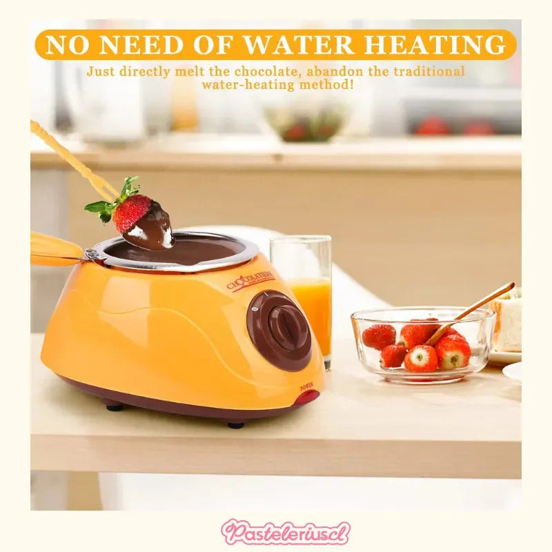 Maquina Para Derretir Chocolate Fondue Chocolate Máquina Calentadora Para Chocolate Olla Fondue Maquina Para Derretir... Amarillo