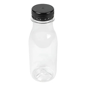 X24 Botellas Plasticas Transparentes Botella Con Tapa 300ml Botellas Transparentes Agua Botellas Plasticas Para Jugos... Transparente