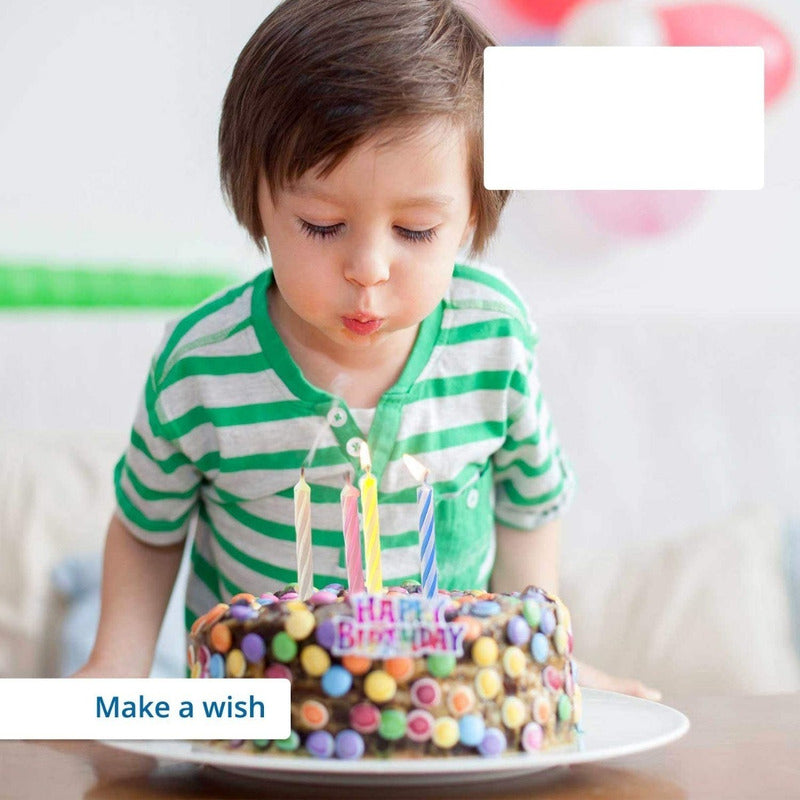 Set 24 Velas De Cumpleaños Vela Decorativa Vela De Torta