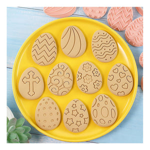 X4 Cortadores Galletas Conejo De Pascua Moldes Galleta Conejos Huevos Pascua Moldes Articulos De Reposteria Pasteleriacl Set De Reposteria 8pcs