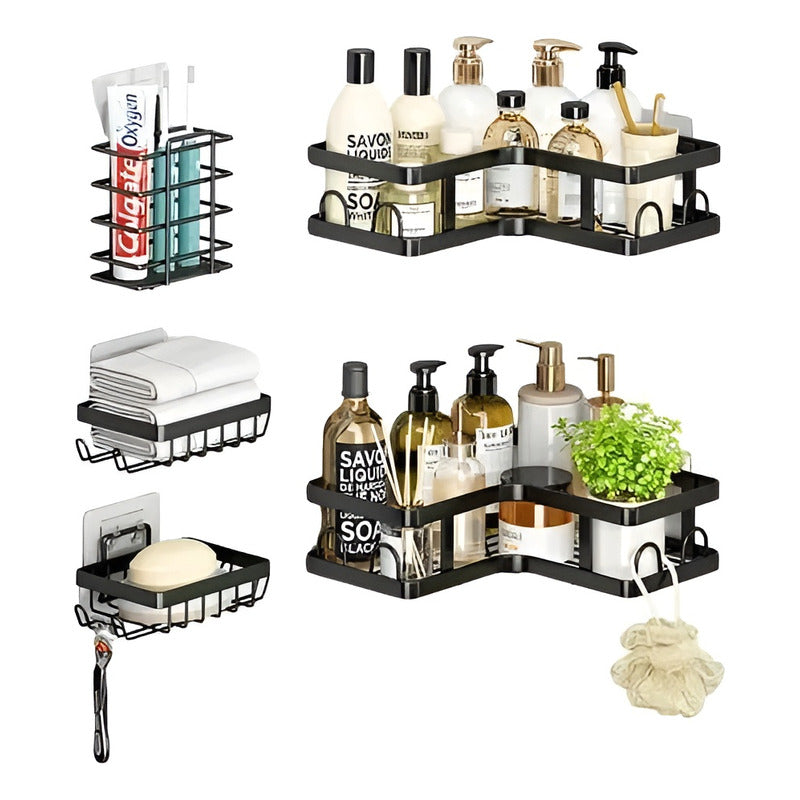 Repisa Para Ducha Estante Ducha Organizador Para Ducha 5pcs
