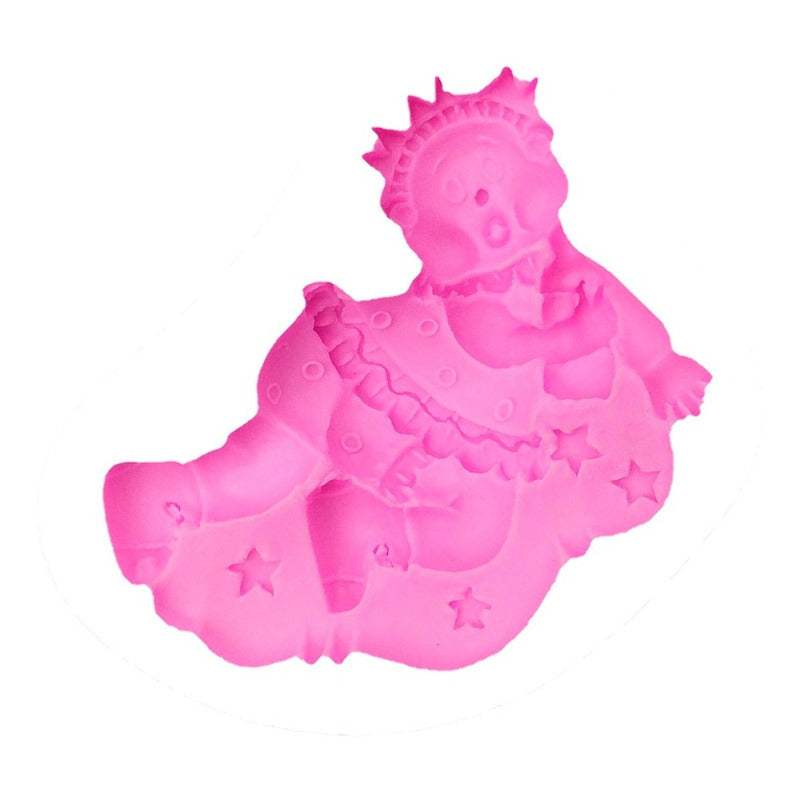 Molde De Silicona Molde Angel Bebe Molde Fondant Angel Bebe Rosa Angel Bebe 2315