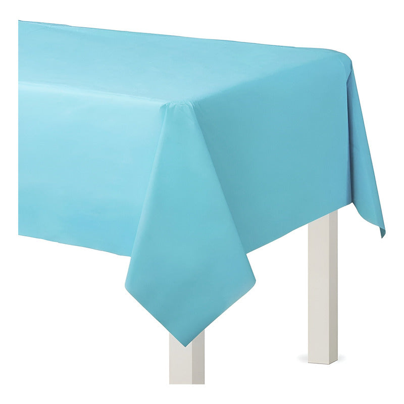 Set Cumpleaños Servilleta Vaso Plato Desechable Celeste 20p