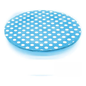 10 Platos Desechables Decoración Cumpleaños Plato Azul 23 Cm