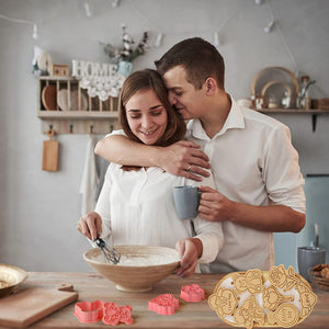 Cortadores Galletas Moldes Para Galletas Cortador boda amor