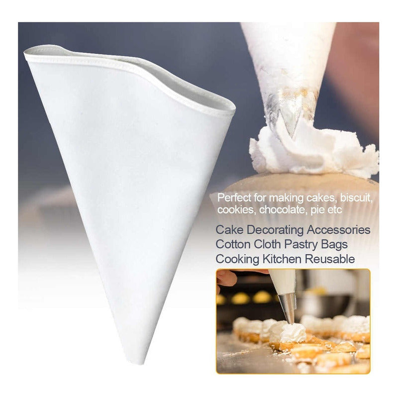 Manga De Tela Manga Pastelera Profesional Reutilizable 40cm