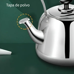 Tetera De Te Tetera De Agua Teteras Filtro Te Infusor 2.0 L Plateado