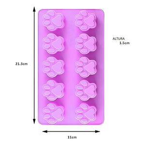 Moldes De Chocolate Moldes Chocolate Silicona Patitas Patas Rosa
