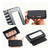 Pack X3 Moldes Desmontables Moldes Rectangular Individual Gris