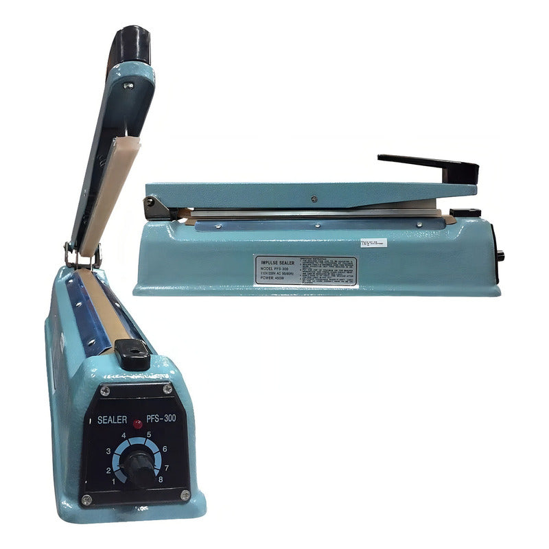 Maquina Selladora Termica Para Bolsas De 20 Cm Guian Azul