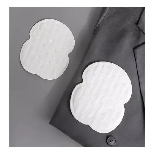 X100 Parches Protectores Piel Antitranspirantes Axilas Polera Antitranspirantes Protectores Dérmicos Protectores... Blanco