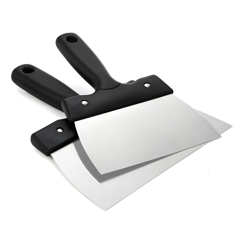 2 Espatulas Reposteria Raspador De Chocolate Termostato 24cm - Negro / Espatula Chocolate 24cm