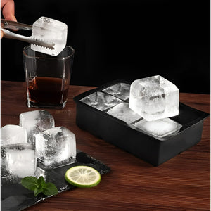 Cubetas Hielo Cubetera Cubetas Silicona Cubeta C/tapa 6cav