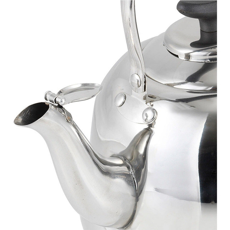 Tetera De Te Tetera De Agua Teteras Filtro Te Infusor 3.0 L Plateado