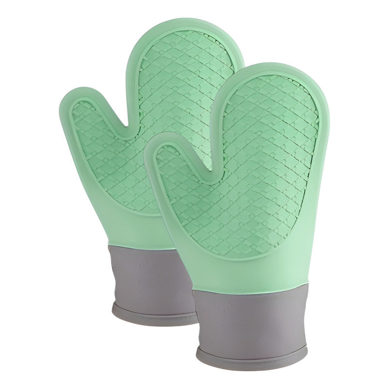 Pack X2 Guantes Silicona Para Horno Toma Olla Guante Cocina