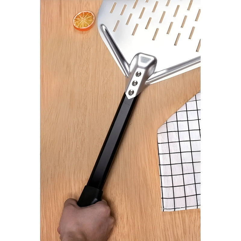 Pala Para Pizza Espatula Pizza Pala De Pizza Perforada 30cm Plateado