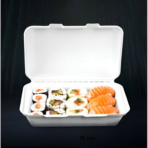 Pack X25 Envases De Plumavit Para Comida Bandeja Desechables