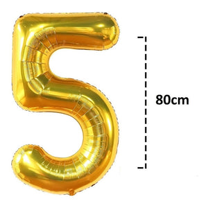 Globos De Numero Globo Forma De Numero Grande Globo 80cm 0a9