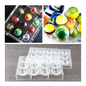 Pack X2 Moldes Chocolate Moldes De Chocolate 15circulo